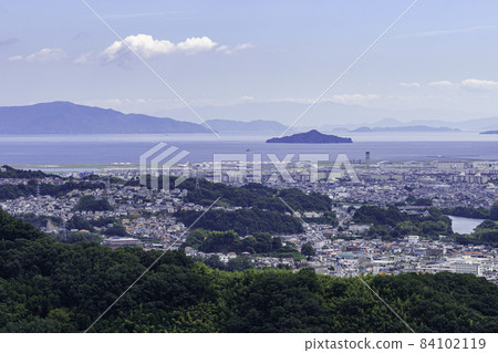 岩國 岩國錦帶峽機場和甲武島 山口縣岩國市 84102119