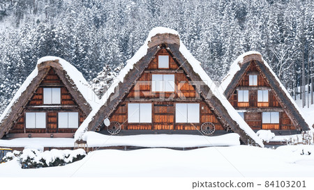 Shirakawago (winter) 84103201