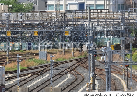 Railroad track image 84103620