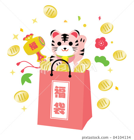New Year's lucky bag pink 84104134