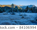 Autumnal Kamikochi Hiking: Frost-covered Tashiro Marsh 84106994