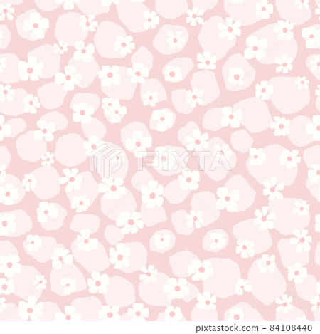 Floral seamless with hand drawn color flowers. Cute summer background. Modern floral compositions. Fashion vector stock illustration for wallpaper, posters, card, fabric, textile Floral seamless with hand drawn color flowers. Cute summer background. Modern floral compositions. Fashion vector stock illustration for wallpaper, posters, card, fabric, textile 84108440