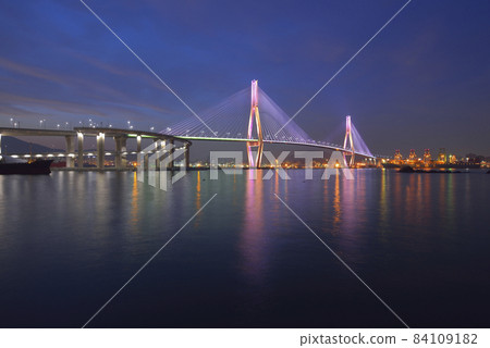Busan Busan Port Bridge Busan Busan Port Bridge 84109182