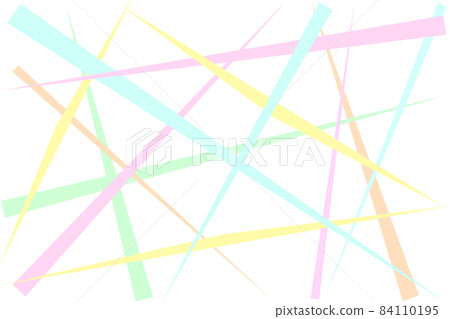 Random line background in pastel colors - Stock Illustration [84110195 ...