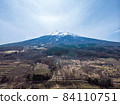 Mt. Iwaki in the thaw 84110751