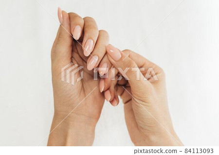 nail hygiene care flat lay. High quality beautiful photo concept nail hygiene care flat lay. High quality beautiful photo concept 84113093