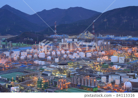 麗水工業園區夜景 麗水工業園區夜景 84113316