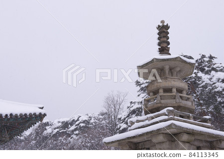 慶州 Dabotap 雪景 84113345