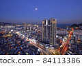 Busan Gwangan Bridge and Suyeong-gu night view 84113386