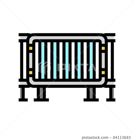 fence of music concert color icon vector illustration fence of music concert color icon vector illustration 84113683