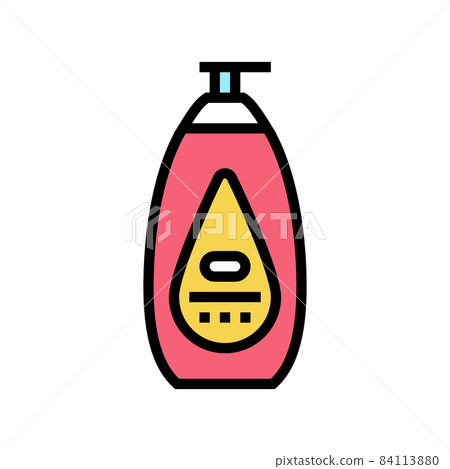 baby lotion cosmetic color icon vector illustration baby lotion cosmetic color icon vector illustration 84113880