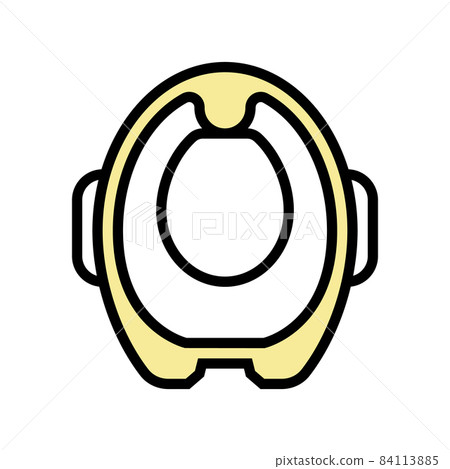 potty training seat color icon vector illustration potty training seat color icon vector illustration 84113885