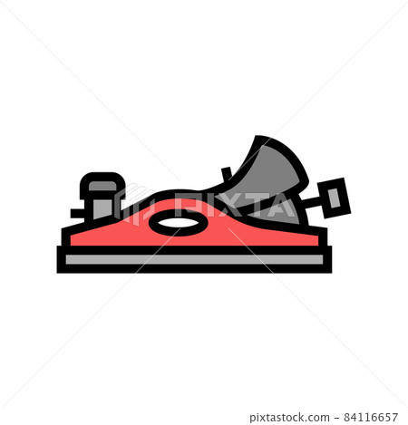 block plane carpenter tool color icon vector illustration block plane carpenter tool color icon vector illustration 84116657