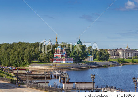 View of Uglich Kremlin, Russia View of Uglich Kremlin, Russia 84116909
