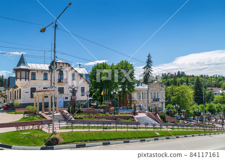 Street in Kislovodsk, Russia 84117161