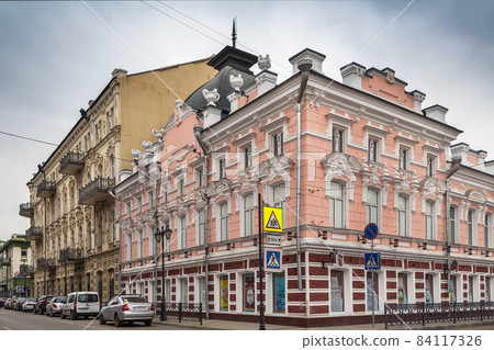 Street in Astrakhan, Russia Street in Astrakhan, Russia 84117326