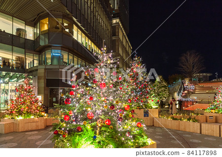 Illuminations Hibiya Tokyo city night view Illuminations Hibiya Tokyo city night view 84117898