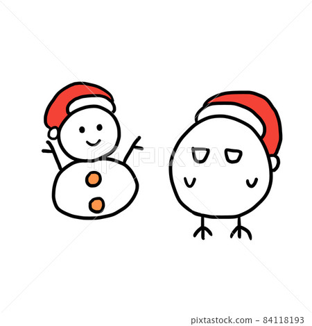 Snowman Santa and Chicken Santa Snowman Santa and Chicken Santa 84118193