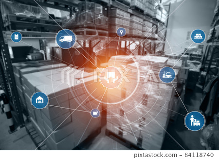 Smart warehouse management system with innovative internet of things technology Smart warehouse management system with innovative internet of things technology 84118740