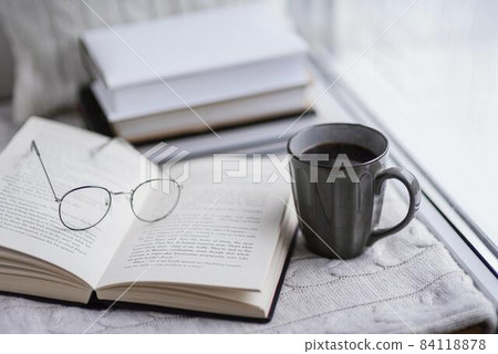 cup tea cookies. High quality beautiful photo concept 84118878