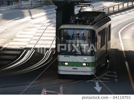 <Tokyo> Toden-Arakawa Line Ojiekimae Station 84119701