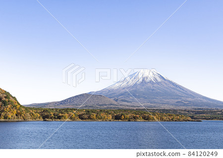 Fuji from Lake Motosu Fuji from Lake Motosu 84120249