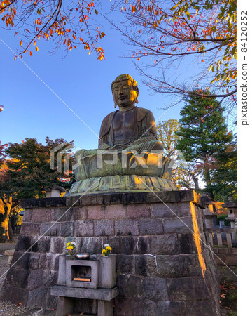 The Great Buddha of Gokokuji Temple in Tokyo The Great Buddha of Gokokuji Temple in Tokyo 84120252