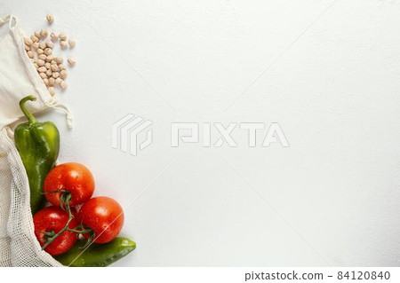 copy space plastic bag with vegetables. High quality beautiful photo concept copy space plastic bag with vegetables. High quality beautiful photo concept 84120840