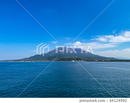 Sakurajima from Kagoshima / Sakurajima Ferry Sakurajima from Kagoshima / Sakurajima Ferry 84124992