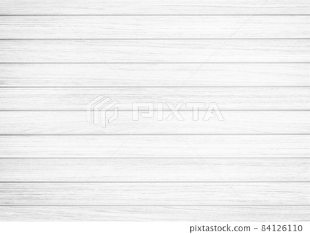 White gray wood color texture horizontal for background. Surface light clean of table top view. Natural patterns for design art work and interior or exterior. Grunge old white wood board wall pattern. White gray wood color texture horizontal for background. Surface light clean of table top view. Natural patterns for design art work and interior or exterior. Grunge old white wood board wall pattern. 84126110