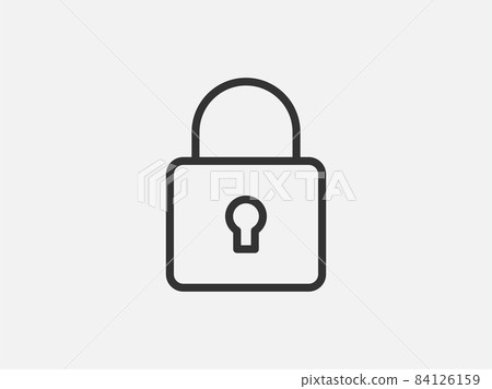 Close icon vector sign. Cancel symbol padlock web design. Error, denied, avoid or wrong data button. Close icon vector sign. Cancel symbol padlock web design. Error, denied, avoid or wrong data button. 84126159