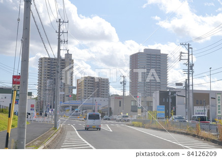 街景中的公寓(愛知縣日新市小木之木町) 街景中的公寓(愛知縣日新市小木之木町) 84126209