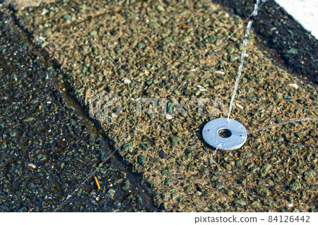 Snowpipe pipe on the road Snowpipe pipe on the road 84126442