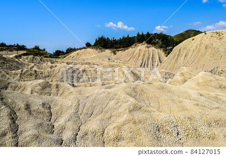Active mud volcano in Romania 84127015
