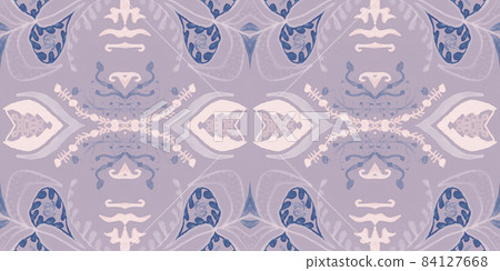 Classic damask pattern. Vintage baroque background. Antique renaissance design decor. 84127668