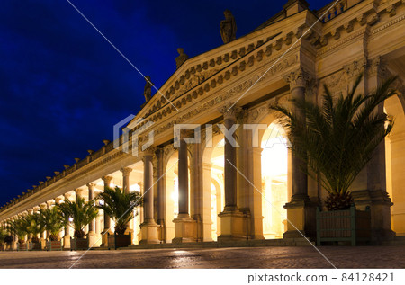 The Mill Colonnade Mlynska kolonada Neo-Renaissance building with columns 84128421