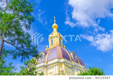 The Grand Ducal Burial Vault mausoleum Neo-Baroque domed building of the Grand Dukes The Grand Ducal Burial Vault mausoleum Neo-Baroque domed building of the Grand Dukes 84129367