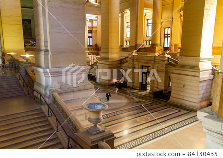 Belgium, Brussels, interior of the Palais de Justice 84130435