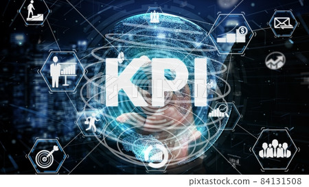 KPI Key Performance Indicator for Business conceptual 84131508