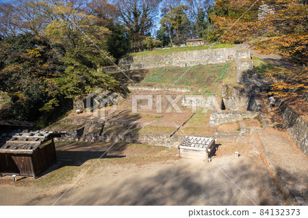 歷史遺跡 金山城跡 從南庫魯瓦到三之丸 84132373