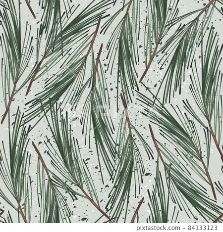 Christmas seamless pattern, holiday watercolor illustration. Magical forest. Botanical seamless pattern. New year holiday backdrop. For wallpaper, postcard, print, packaging, textile, linens, linen. Christmas seamless pattern, holiday watercolor illustration. Magical forest. Botanical seamless pattern. New year holiday backdrop. For wallpaper, postcard, print, packaging, textile, linens, linen. 84133123