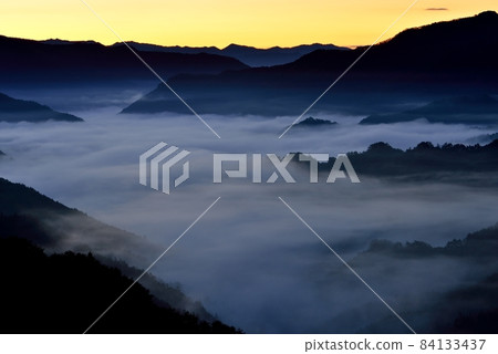 野坂川村的雲海 野坂川村的雲海 84133437