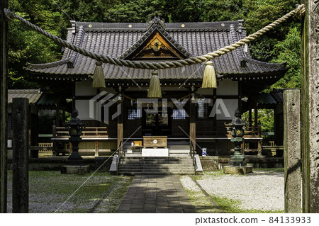 山口縣岩國市岩國白山火橋神社海殿 山口縣岩國市岩國白山火橋神社海殿 84133933
