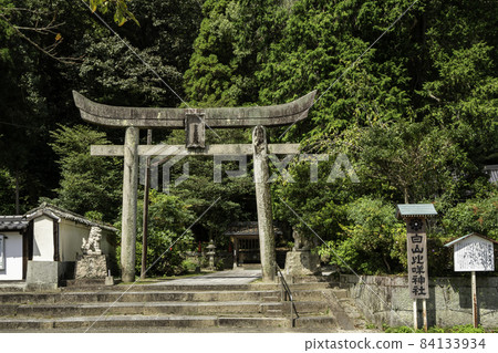岩國白山火橋神社山口縣岩國市鳥居 岩國白山火橋神社山口縣岩國市鳥居 84133934