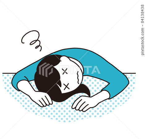 一個懶女人的插圖 84138438