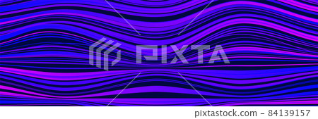 Surface with distorted lines. Wavy pattern Surface with distorted lines. Wavy pattern 84139157