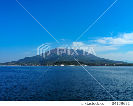 鹿兒島出發的櫻島 / 櫻島渡輪 鹿兒島出發的櫻島 / 櫻島渡輪 84139651