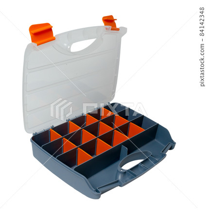 plastic boxes and containers for storing and carrying tools and various little things 84142348
