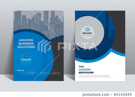 Modern Brochure Catalog Cover Design Template 84142845