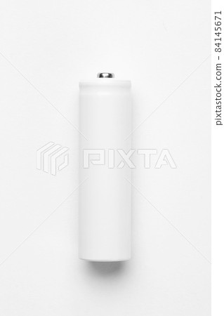 AA size alkaline battery on a white background. Accumulator. AA size alkaline battery on a white background. Accumulator. 84145671